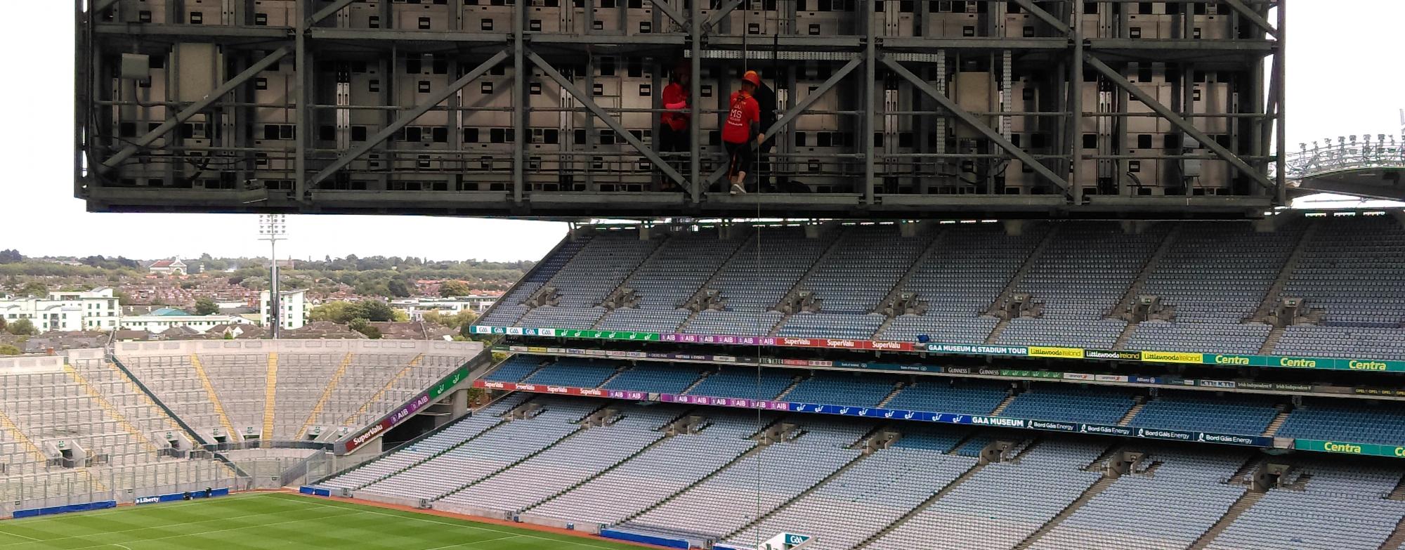 Abseil scoreboard