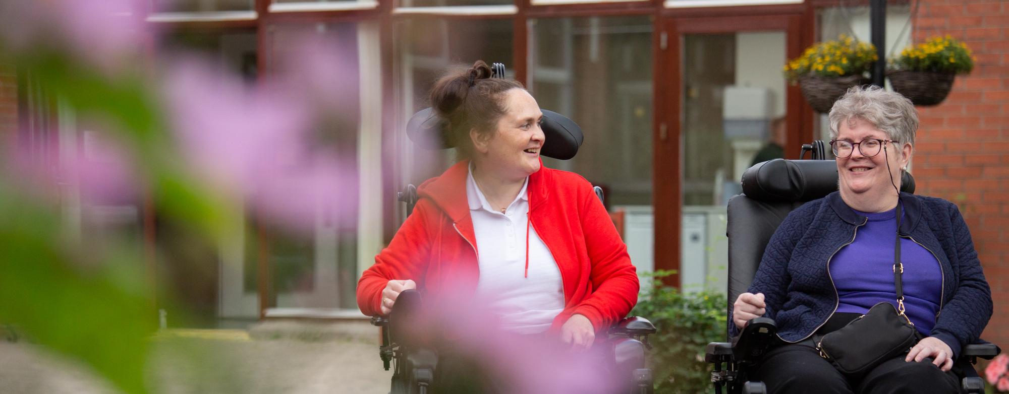 Two ladies at the Care Centre