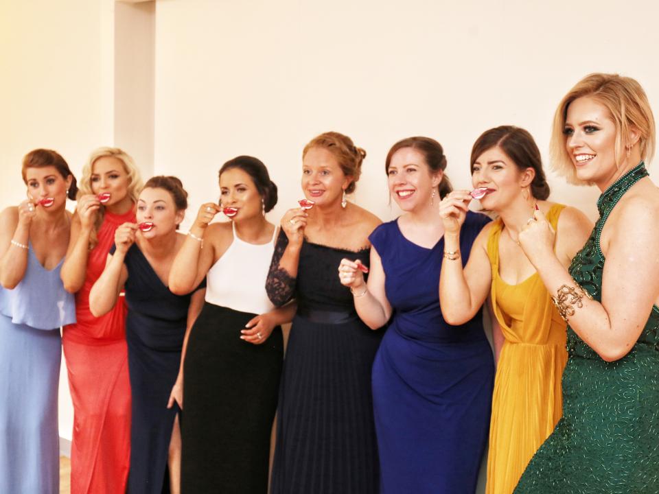 Girls at KGTMS BALL