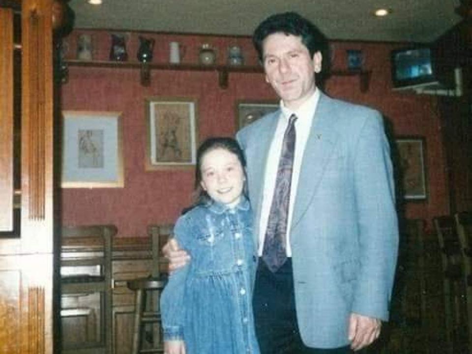 Christina and Dad