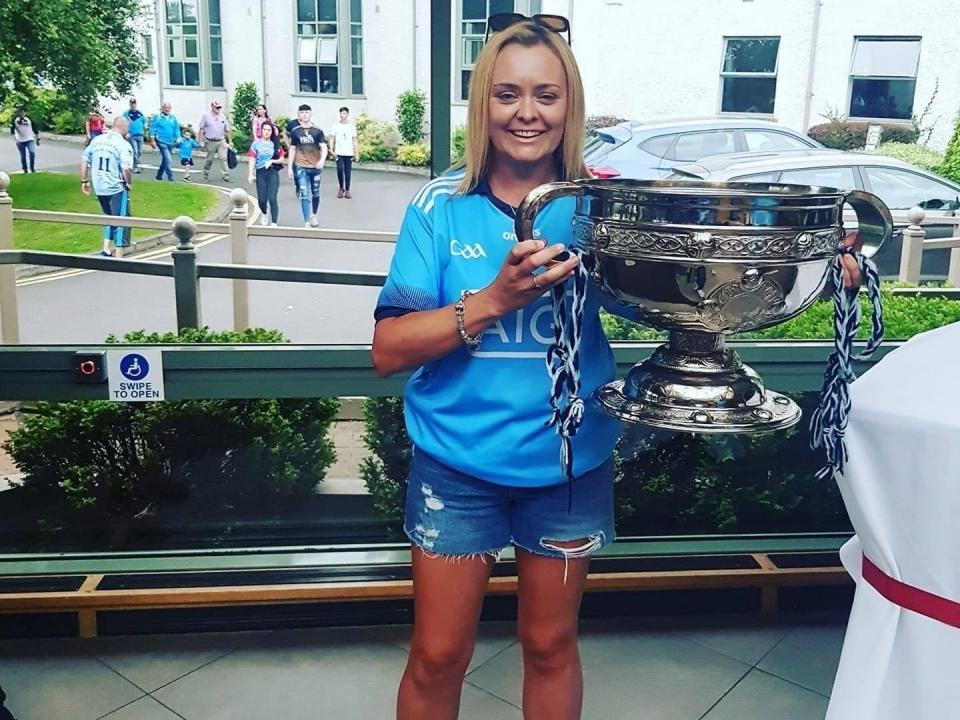 Deirdre and Sam Maguire