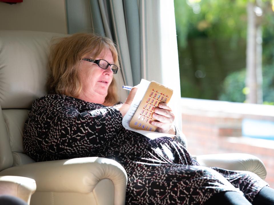Person Reading a book