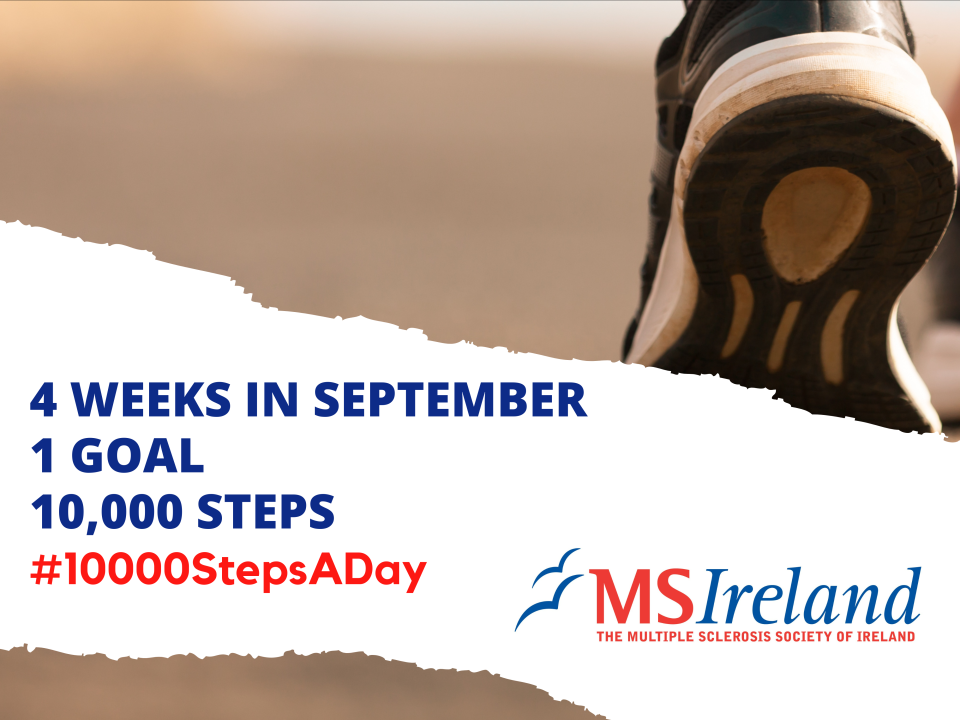 STEPtember Fundraise with us Graphic