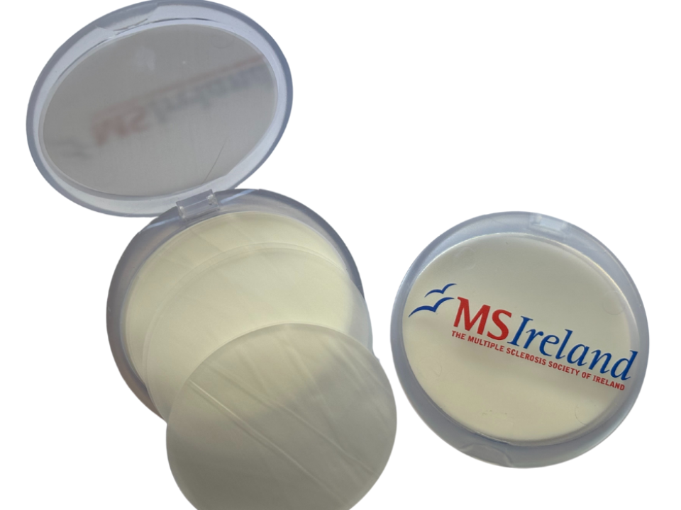 Compact, eco-friendly soap leaves in a portable container