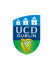 UCD logo on white background