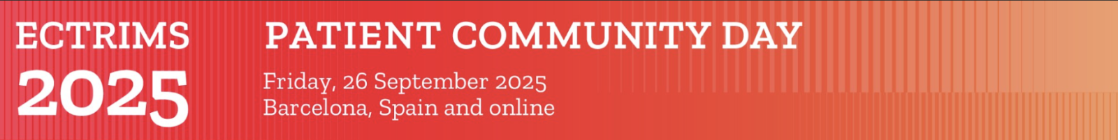 ECTRIMS banner 2025