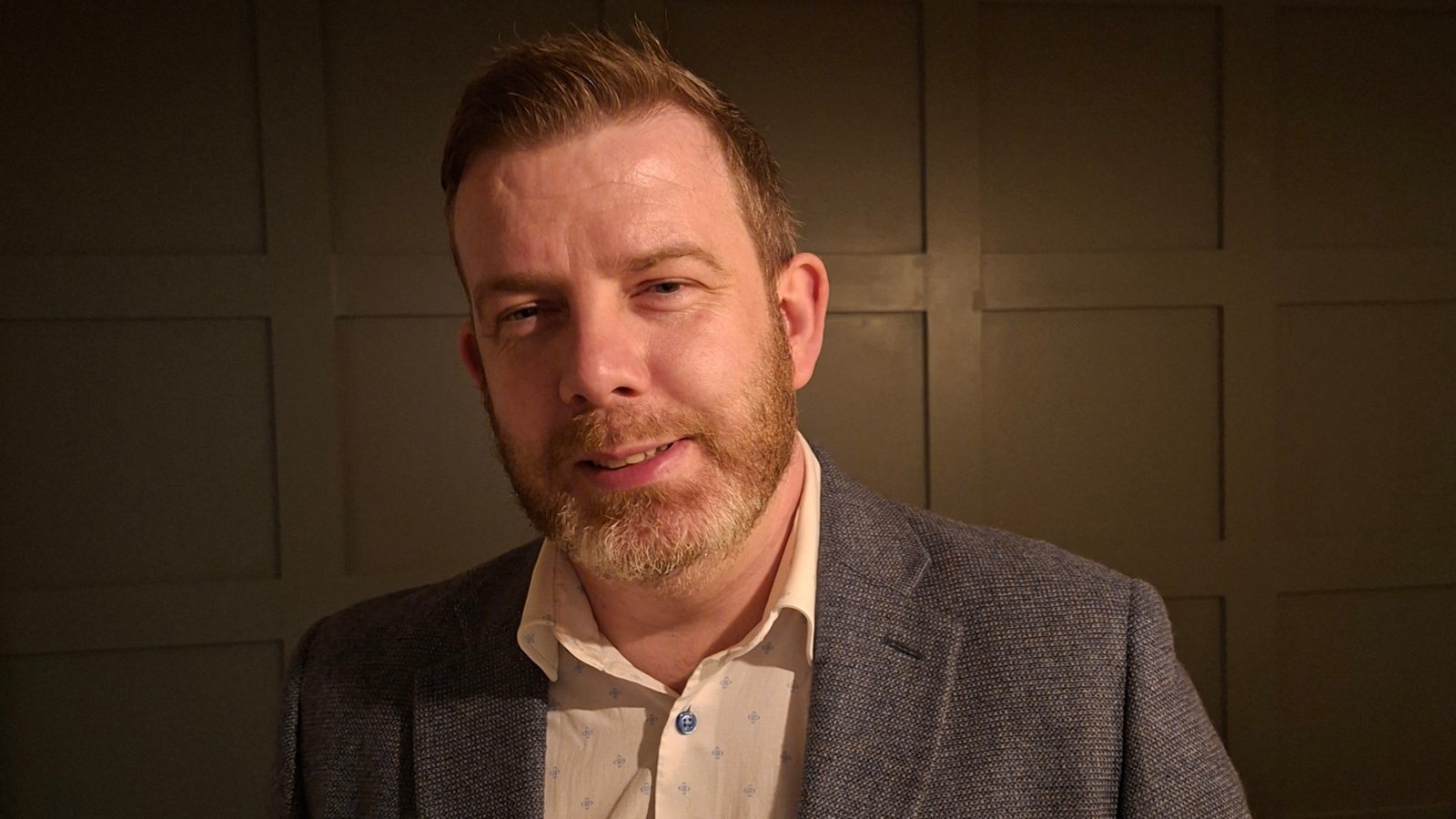 Portrait of Anthony O Connor for the MS Journeys campaign.